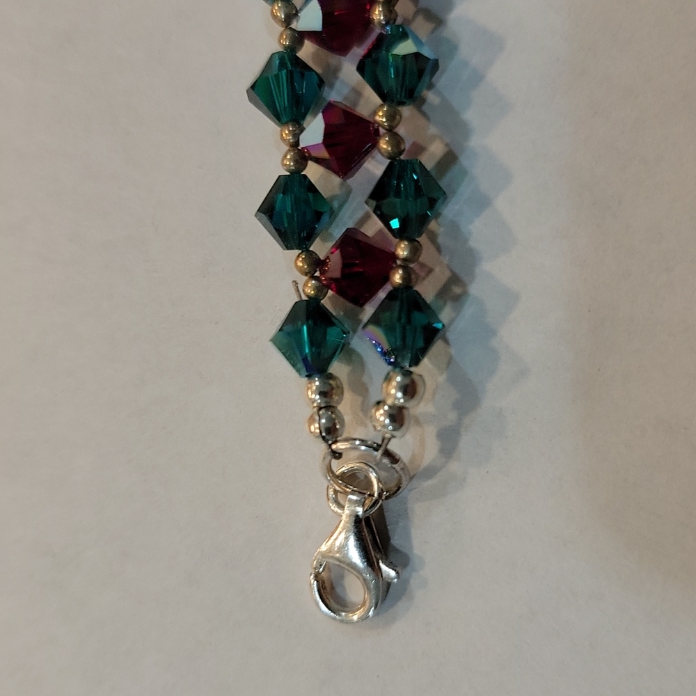 Swarovski cystrals Bracelet "Hand made" - Picture 3 of 6